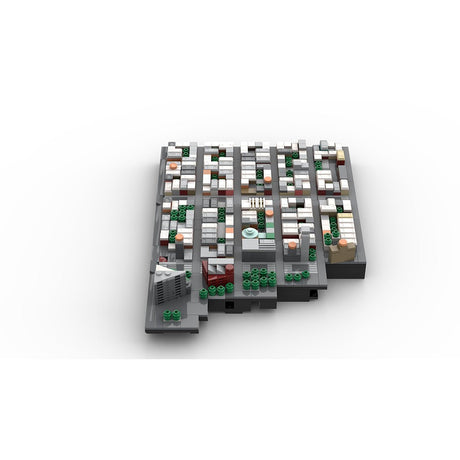MOC - 225884 1/2000 Scale Lower Manhattan EastVillage Module 3 Klemmbausteine - LesDiy - Klemmbausteine