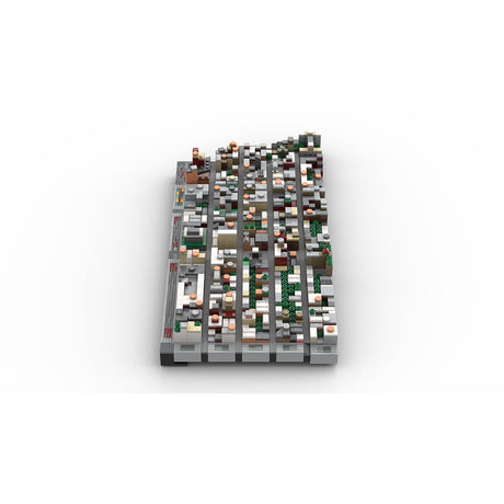 MOC - 225884 1/2000 Scale Lower Manhattan GreenwichVillage Module 1 Klemmbausteine - LesDiy - Klemmbausteine