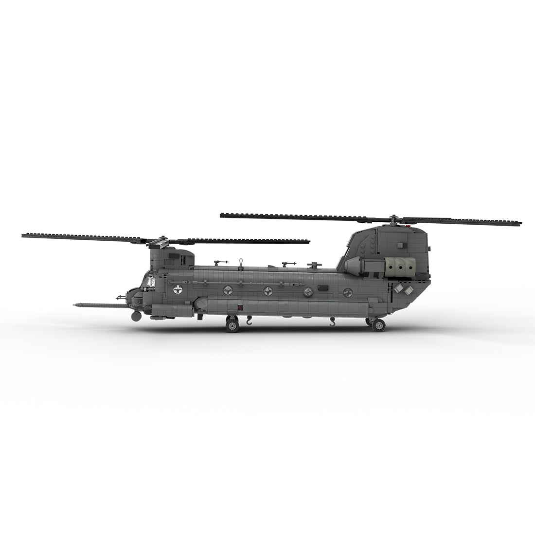 MOC - 227856 BOEING MH - 47E | SPEC OPS - 1:35 Scale Klemmbausteine - LesDiy - Klemmbausteine