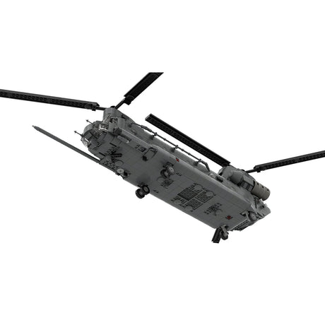 MOC - 227856 BOEING MH - 47E | SPEC OPS - 1:35 Scale Klemmbausteine - LesDiy - Klemmbausteine