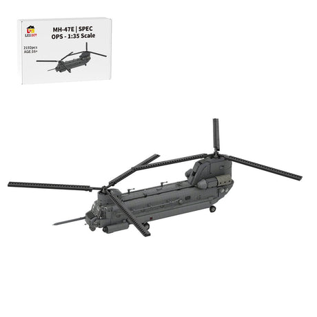 MOC - 227856 BOEING MH - 47E | SPEC OPS - 1:35 Scale Klemmbausteine - LesDiy - Klemmbausteine