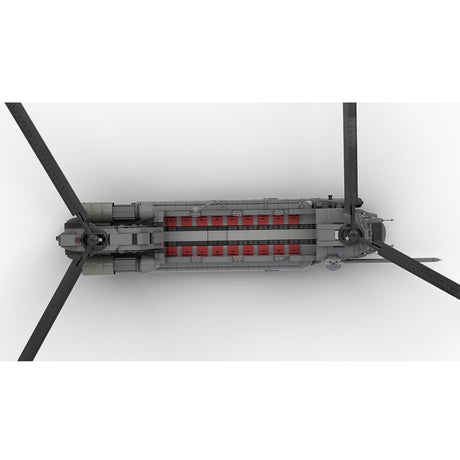 MOC - 227856 BOEING MH - 47E | SPEC OPS - 1:35 Scale Klemmbausteine - LesDiy - Klemmbausteine