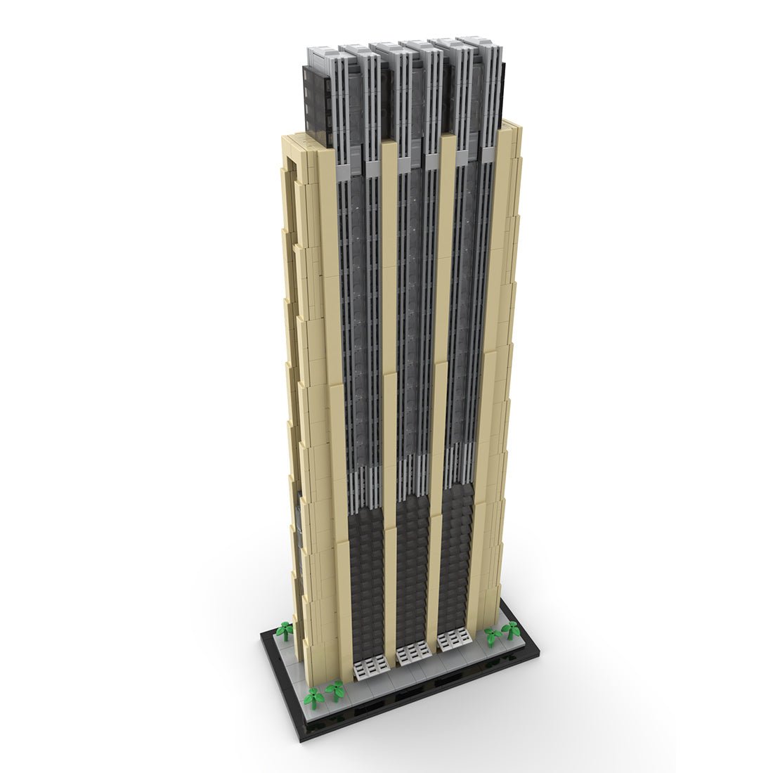 MOC - 227859 The Index (Dubai) 1:800 Scale Klemmbausteine - LesDiy - Klemmbausteine