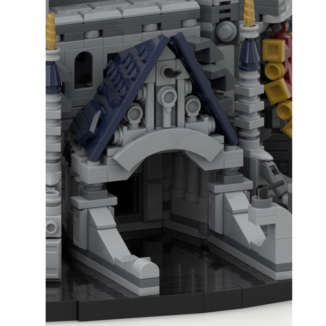 MOC - 227974 Hyrule Castle - The Legend of Zelda Breath of the Wild Klemmbausteine - LesDiy - Klemmbausteine