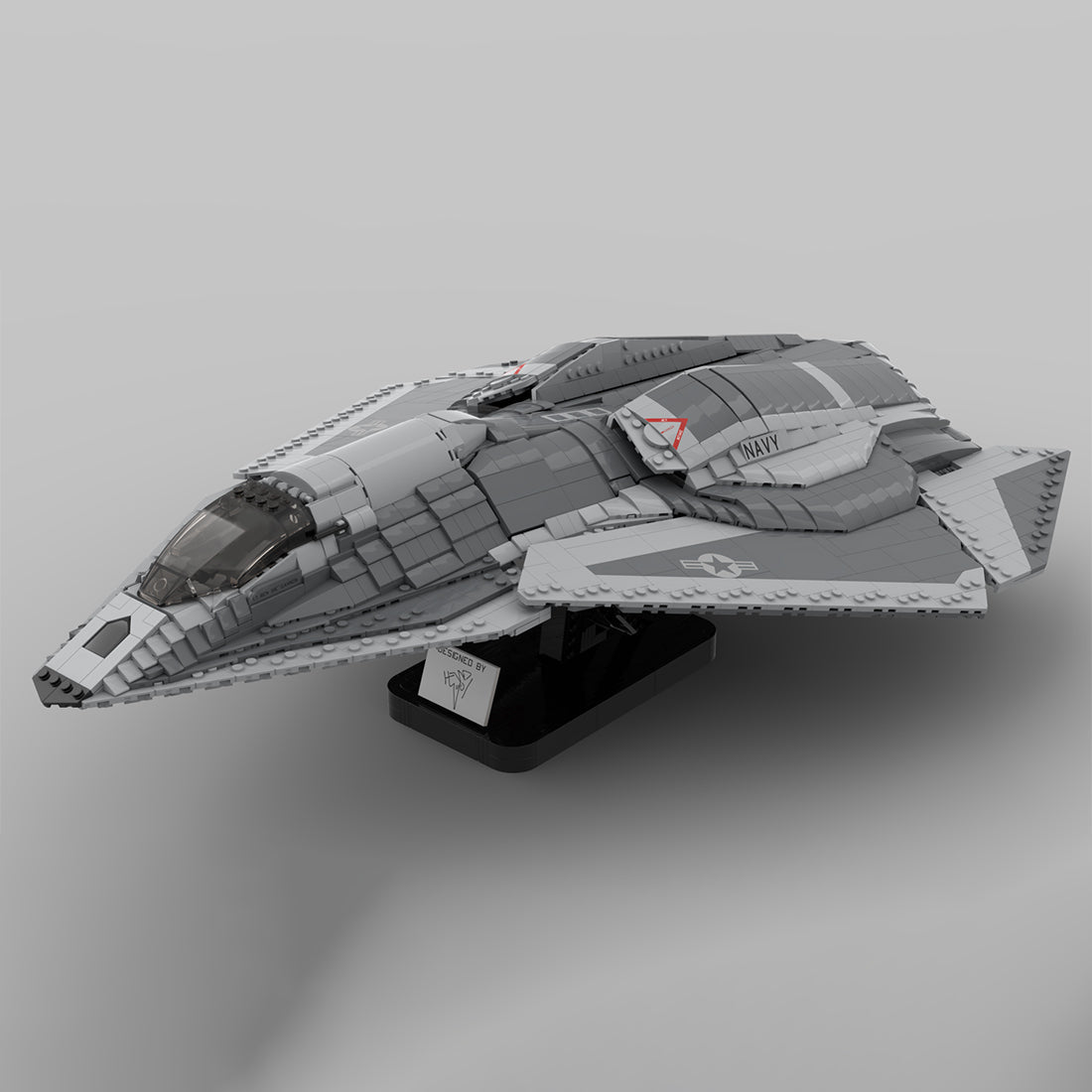 MOC - 228357 1:35 Scale F/A - 37 Talon Klemmbausteine - LesDiy - Klemmbausteine