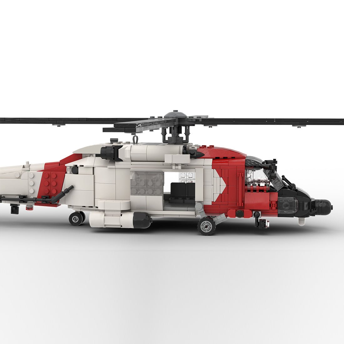 MOC - 229660 Sikorsky | HH - 60J JAYHAWK - 1:35 Scale (v3) Klemmbausteine - LesDiy - Klemmbausteine