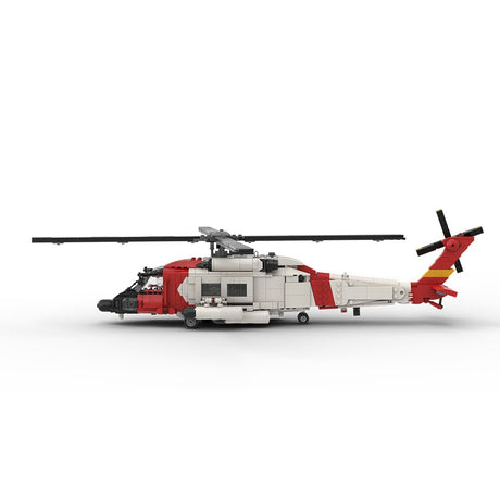 MOC - 229660 Sikorsky | HH - 60J JAYHAWK - 1:35 Scale (v3) Klemmbausteine - LesDiy - Klemmbausteine