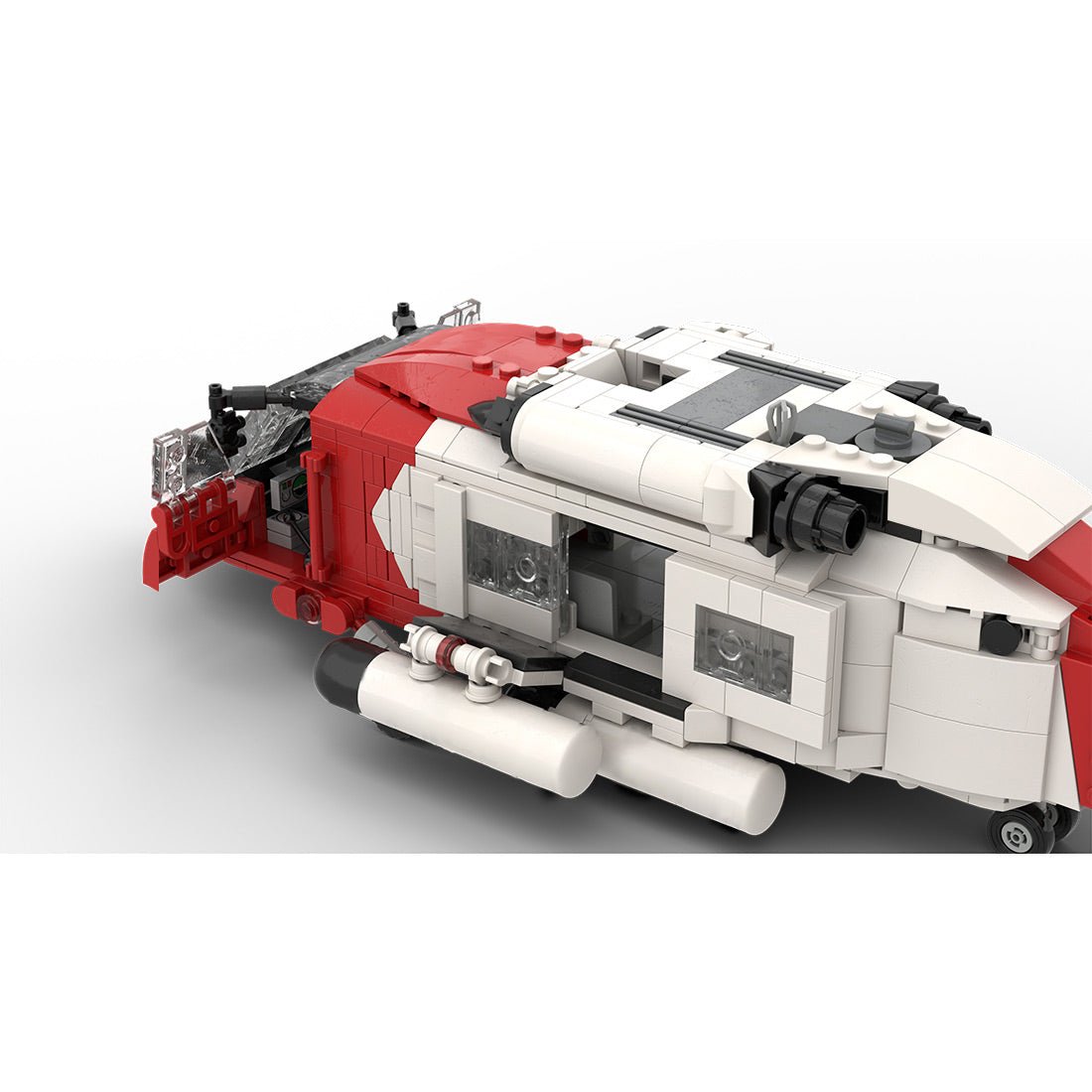 MOC - 229660 Sikorsky | HH - 60J JAYHAWK - 1:35 Scale (v3) Klemmbausteine - LesDiy - Klemmbausteine