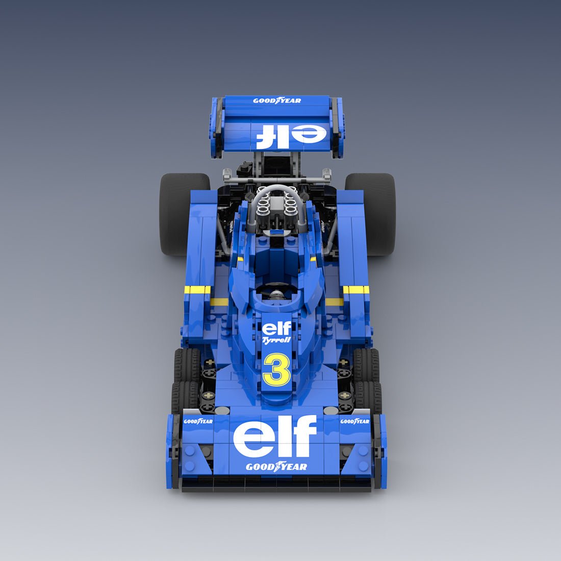 MOC - 229746 - Tyrrell P34 1976 - working V8 Klemmbausteine - LesDiy - Klemmbausteine