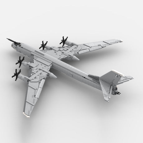 MOC - 229818 Tupolev TU - 95 Bear Klemmbausteine - LesDiy - Klemmbausteine