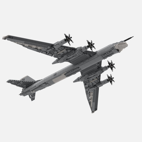MOC - 229818 Tupolev TU - 95 Bear Klemmbausteine - LesDiy - Klemmbausteine