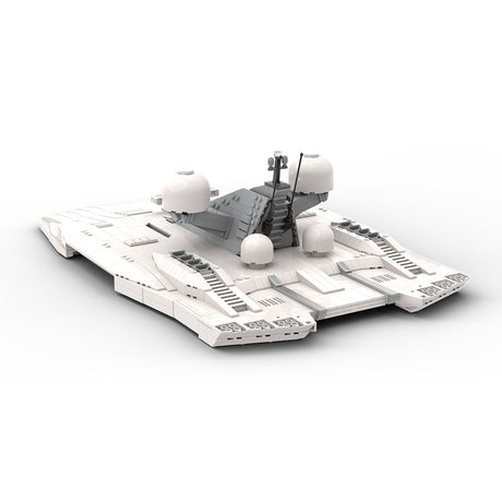 MOC - 230069 1/38 Scale Ultra MEGA Yacht - Part 11 Module 18 Hardtop Klemmbausteine - LesDiy - Klemmbausteine