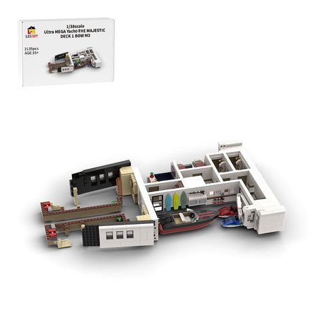 MOC - 230069 Part 1 Module 3 Deck 1 Bow Klemmbausteine - LesDiy - Klemmbausteine