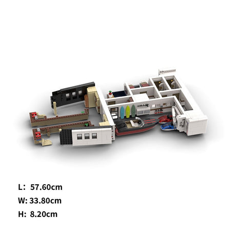 MOC - 230069 Part 1 Module 3 Deck 1 Bow Klemmbausteine - LesDiy - Klemmbausteine