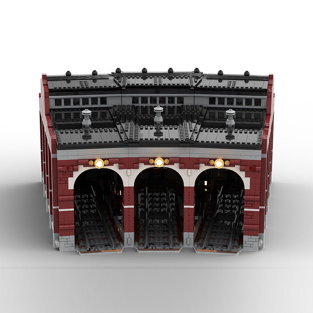 MOC - 232697 Roundhouse Klemmbausteine - LesDiy - Klemmbausteine