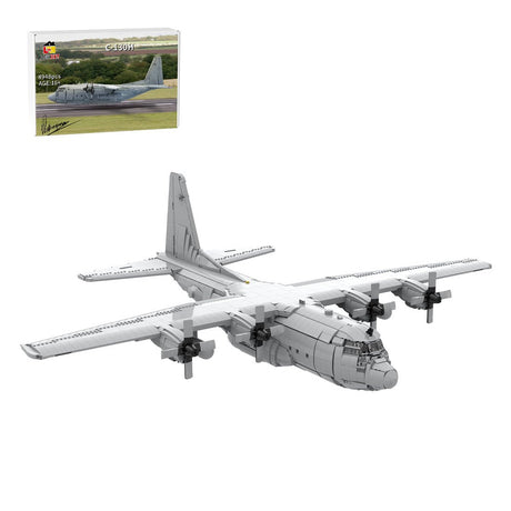 MOC - 234225 Lockheed C - 130H Legacy Klemmbausteine - LesDiy - Klemmbausteine