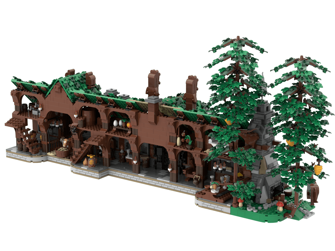 MOC - 235190 UCS The House of Beorn Klemmbausteine - LesDiy - Klemmbausteine