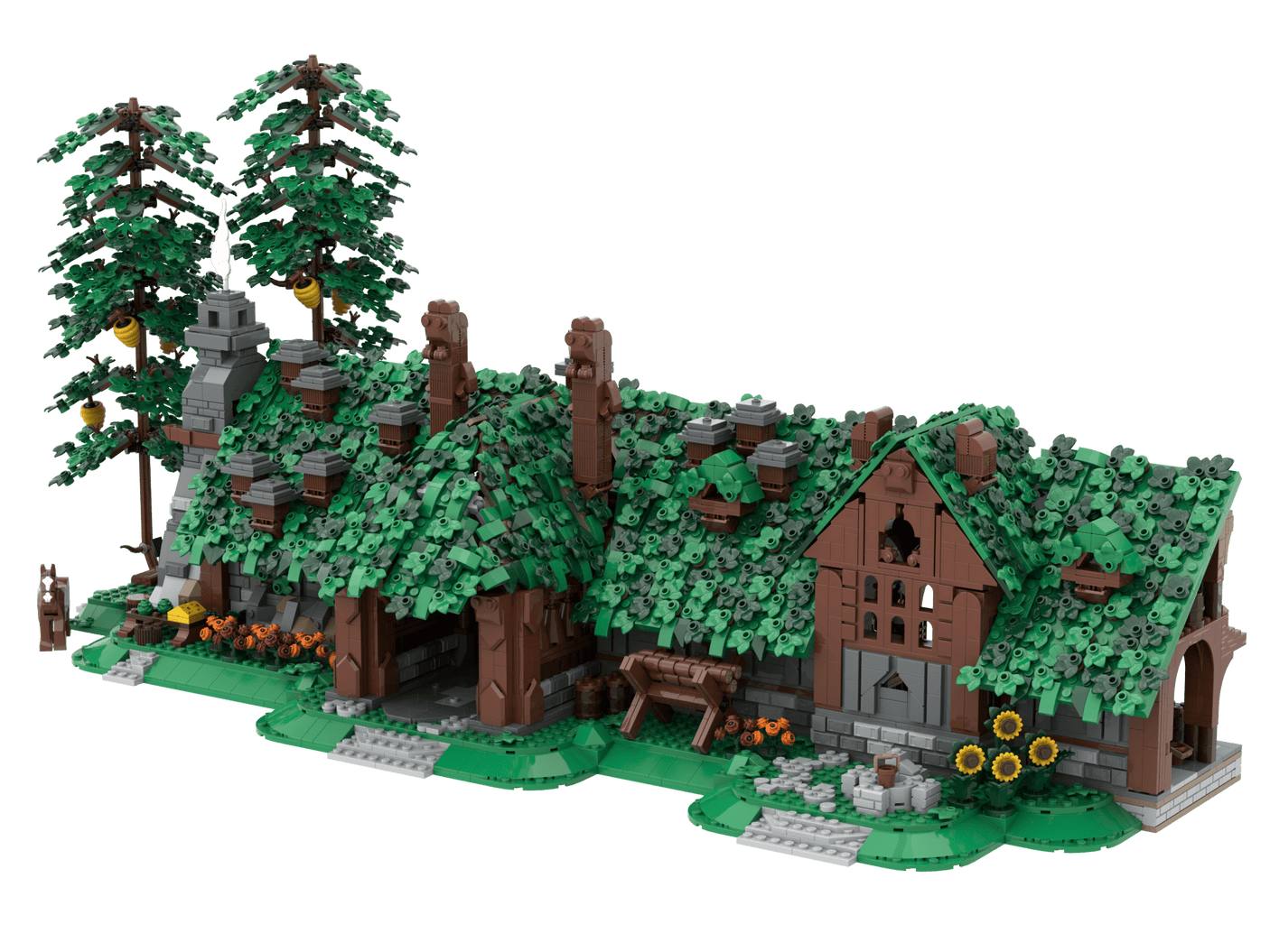 MOC - 235190 UCS The House of Beorn Klemmbausteine - LesDiy - Klemmbausteine