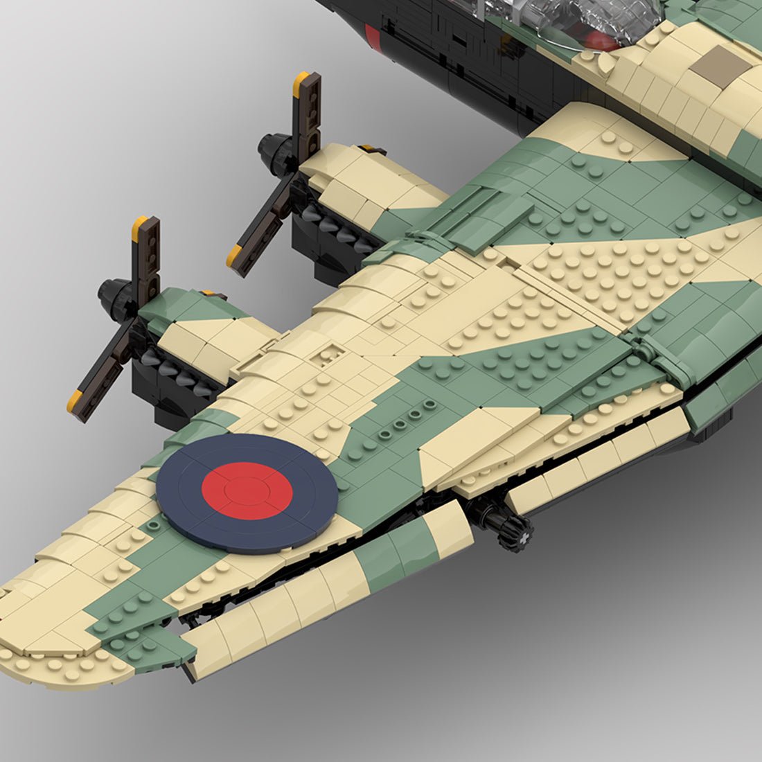 MOC - 235567 Avro Lancaster Klemmbausteine - LesDiy - Klemmbausteine