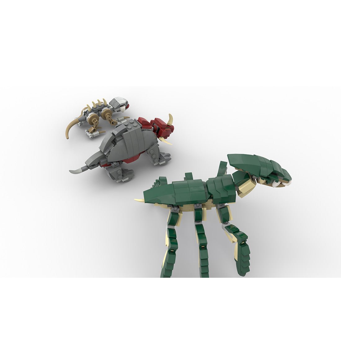 MOC-237920 SW Episode 2 Geonosian Arena Petranaki / Geonosis Beasts ( Acklay , Reek , Nexu ) Klemmbausteine-LesDiy-Klemmbausteine