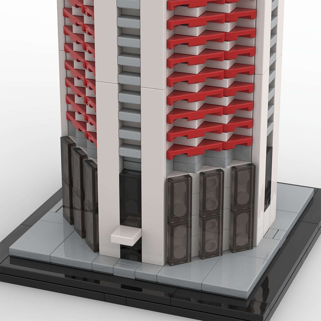 MOC - 238846 Wintergartenhochhaus, Leipzig, Germany Klemmbausteine - LesDiy - Klemmbausteine