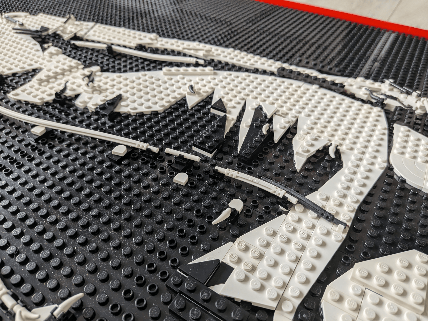 MOC - 238853 art relief of a female horror character Klemmbausteine - LesDiy - Klemmbausteine