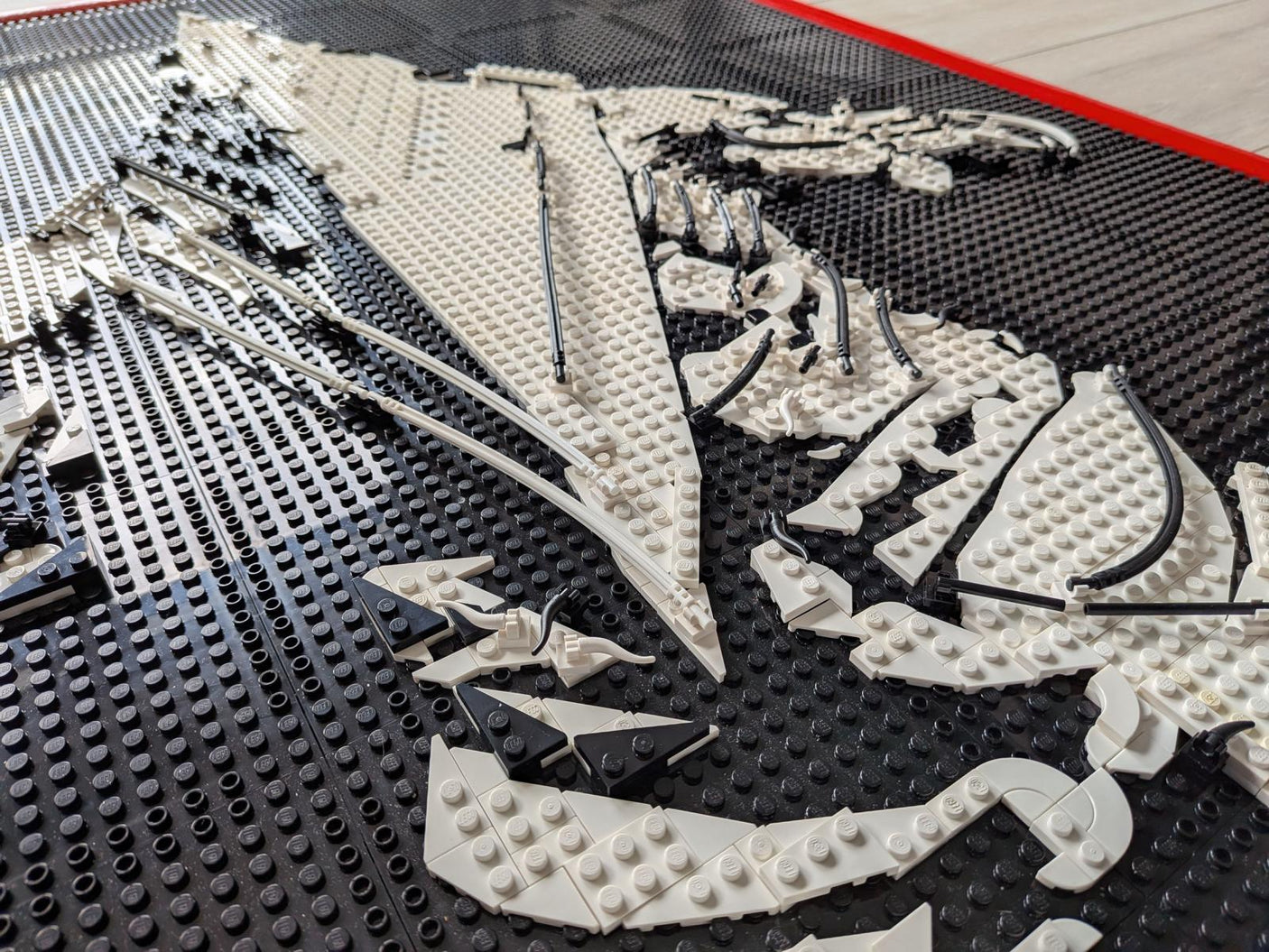 MOC - 238914 art relief of a male horror character Klemmbausteine - LesDiy - Klemmbausteine