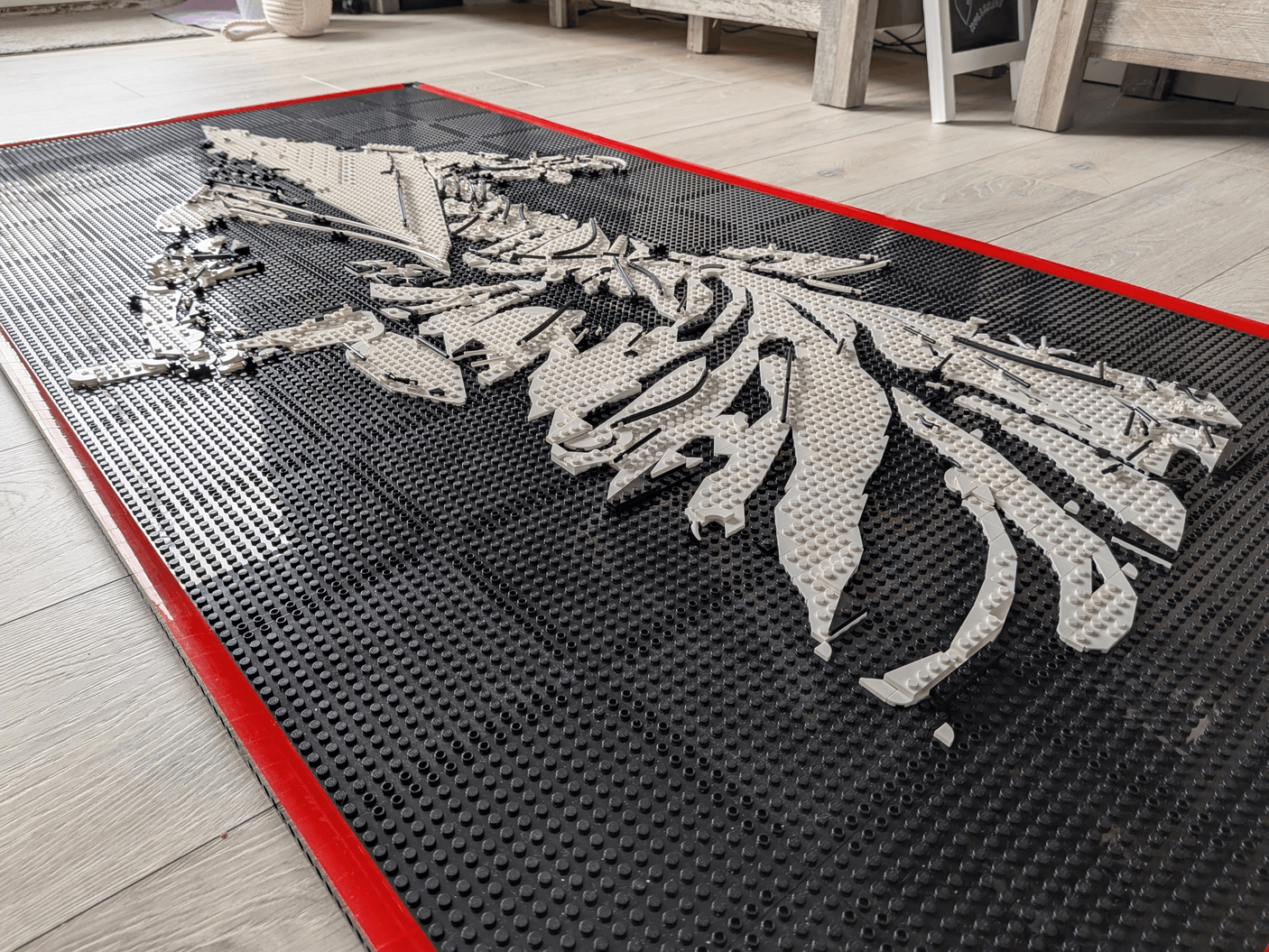 MOC - 238914 art relief of a male horror character Klemmbausteine - LesDiy - Klemmbausteine