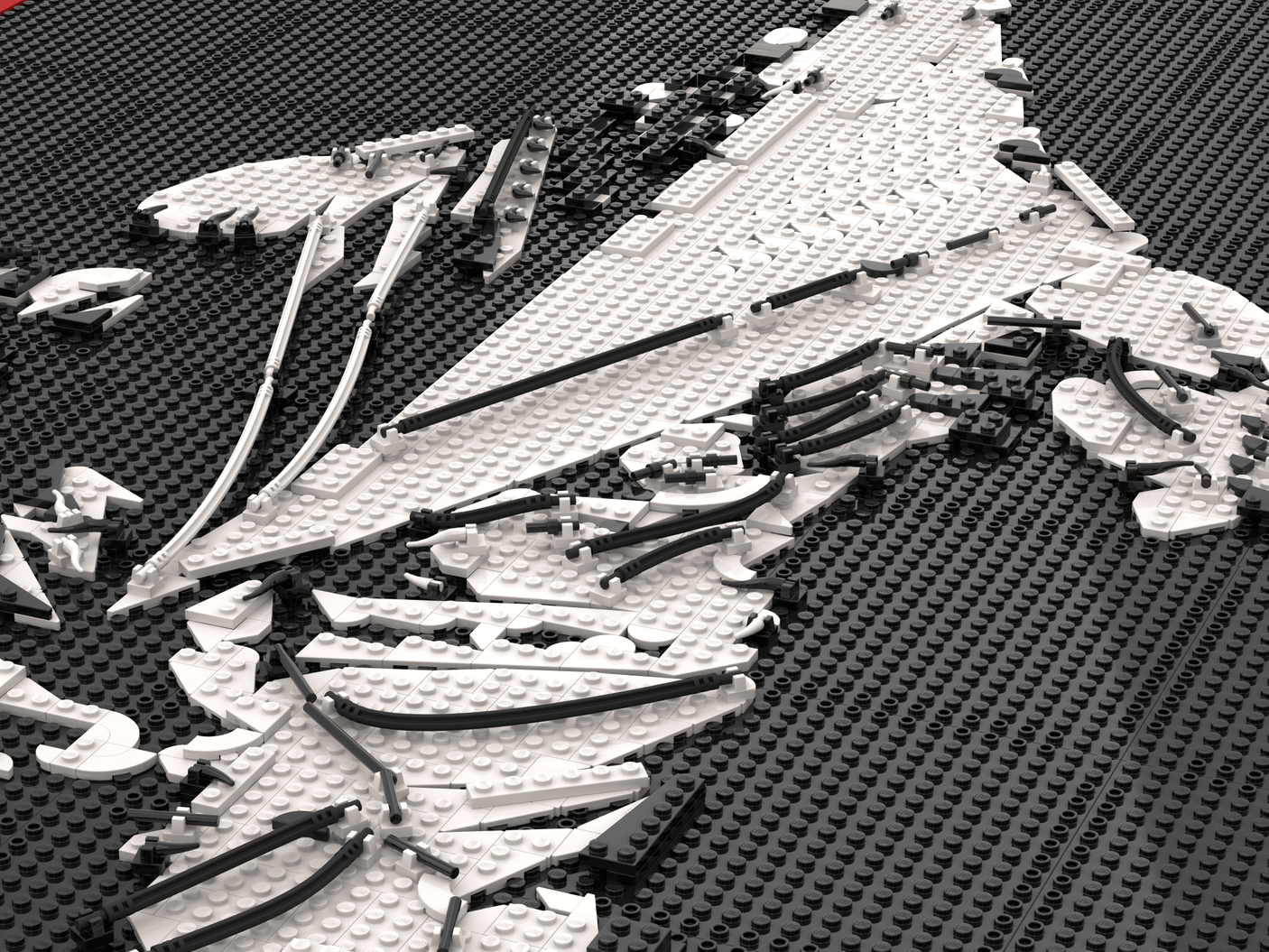 MOC - 238914 art relief of a male horror character Klemmbausteine - LesDiy - Klemmbausteine