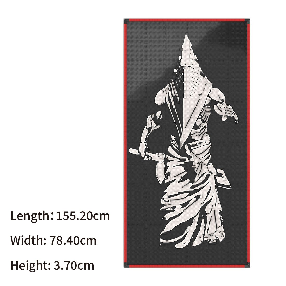 MOC - 238914 art relief of a male horror character Klemmbausteine - LesDiy - Klemmbausteine