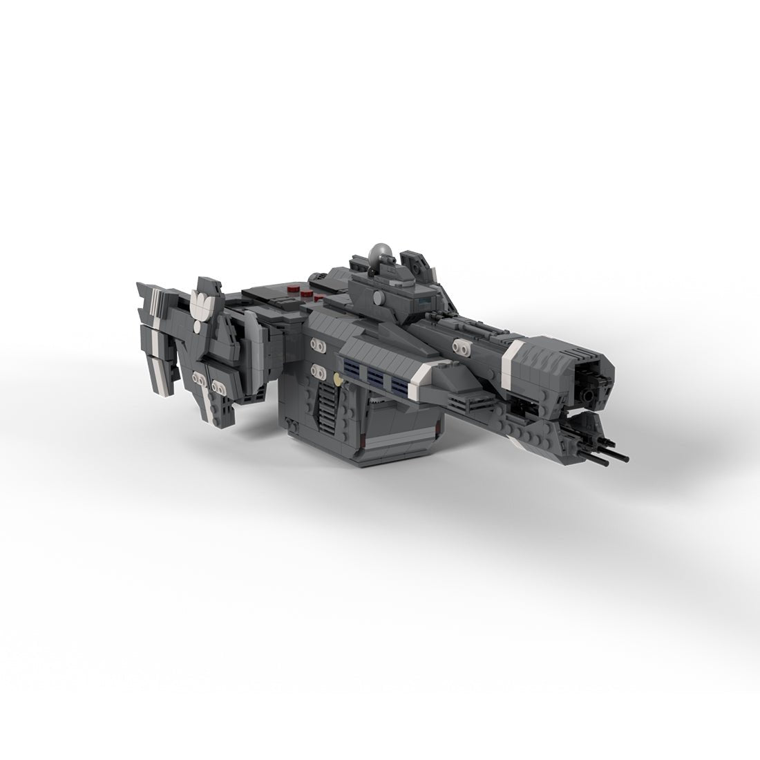 MOC - 239213 Charon - class light Frigate - UNSC Aegis Fate Klemmbausteine - LesDiy - Klemmbausteine