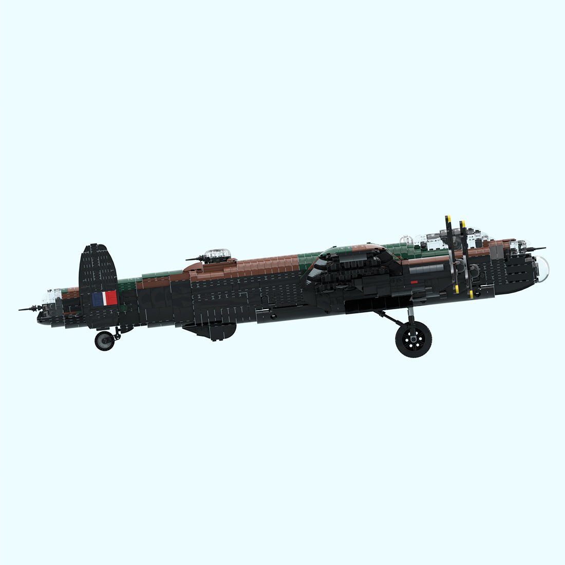 MOC - 239563 Avro Lancaster Klemmbausteine - LesDiy - Klemmbausteine