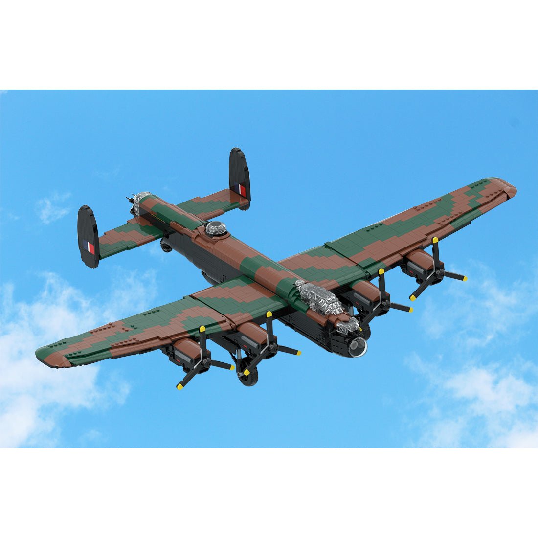 MOC - 239563 Avro Lancaster Klemmbausteine - LesDiy - Klemmbausteine