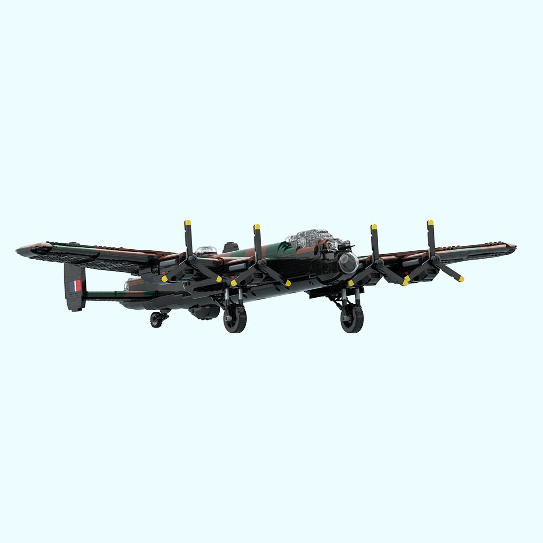MOC - 239563 Avro Lancaster Klemmbausteine - LesDiy - Klemmbausteine