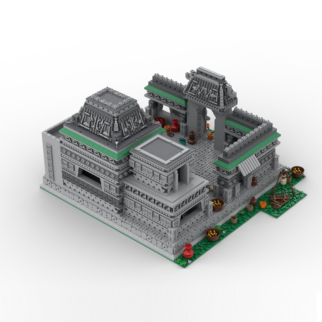 MOC - 241087 Age of Empires - Market (Native American) Klemmbausteine - LesDiy - Klemmbausteine