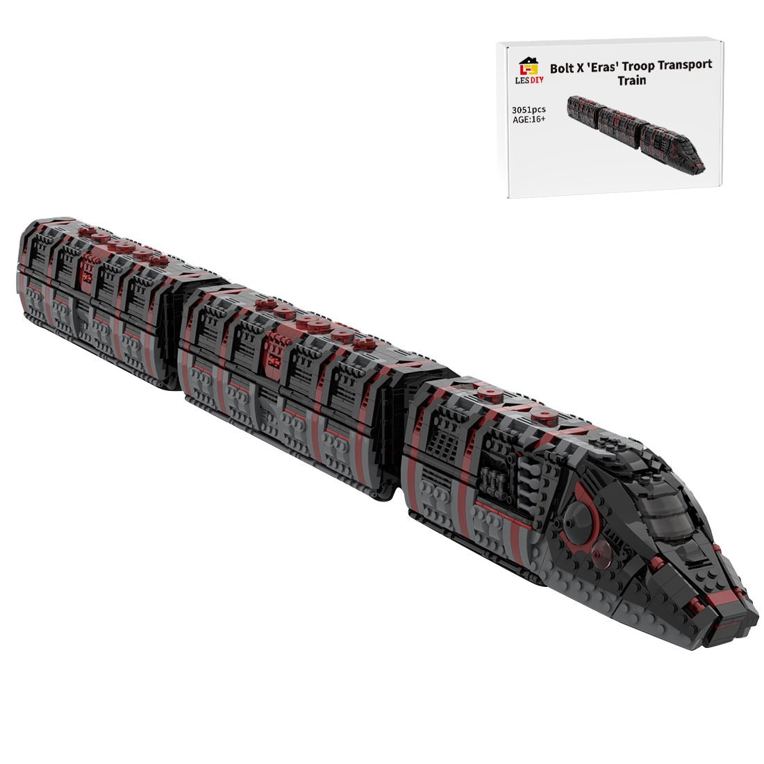 MOC - 241591 Bolt X 'Eras' Troop Transport / Recon Klemmbausteine - LesDiy - Klemmbausteine