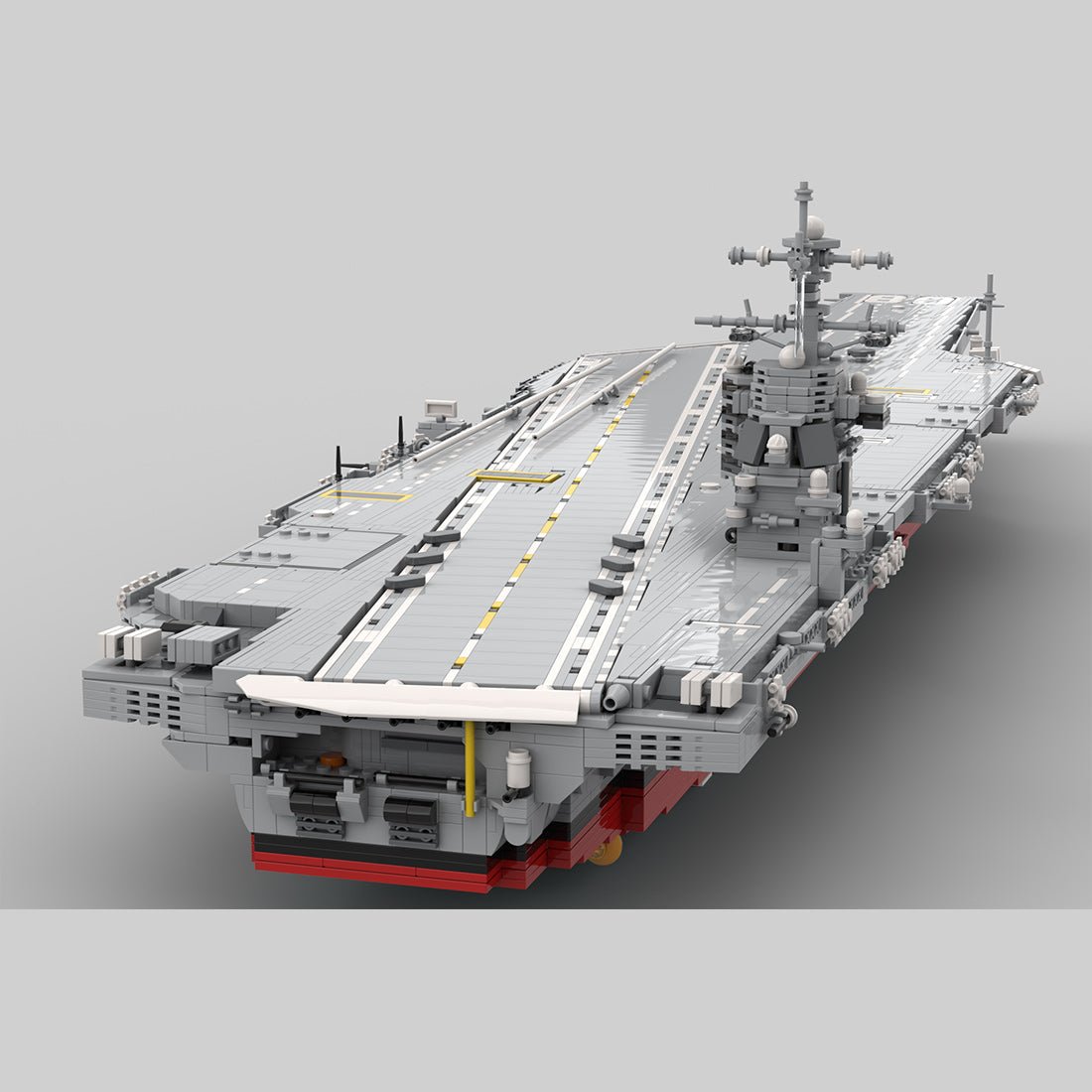 MOC - 241814 USS Enterprise (CVN - 80) Klemmbausteine - LesDiy - Klemmbausteine