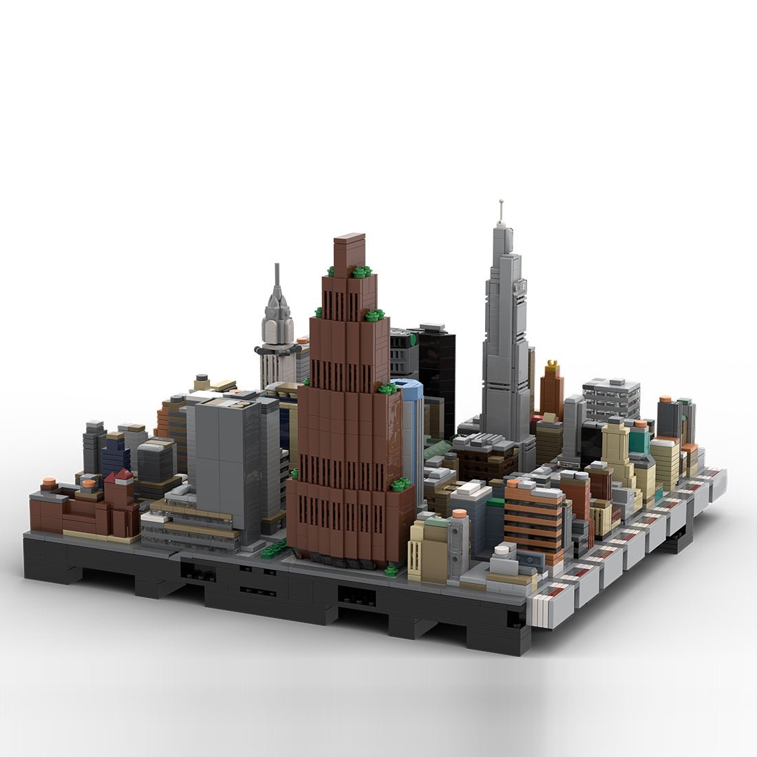 MOC - 243095 1/2000Scale NYC - Midtown Manhattan GrandCentral Klemmbausteine - LesDiy - Klemmbausteine