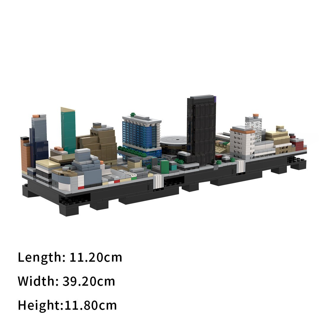 MOC - 243095 NYC - Midtown Manhattan Chelsea M8 Klemmbausteine - LesDiy - Klemmbausteine