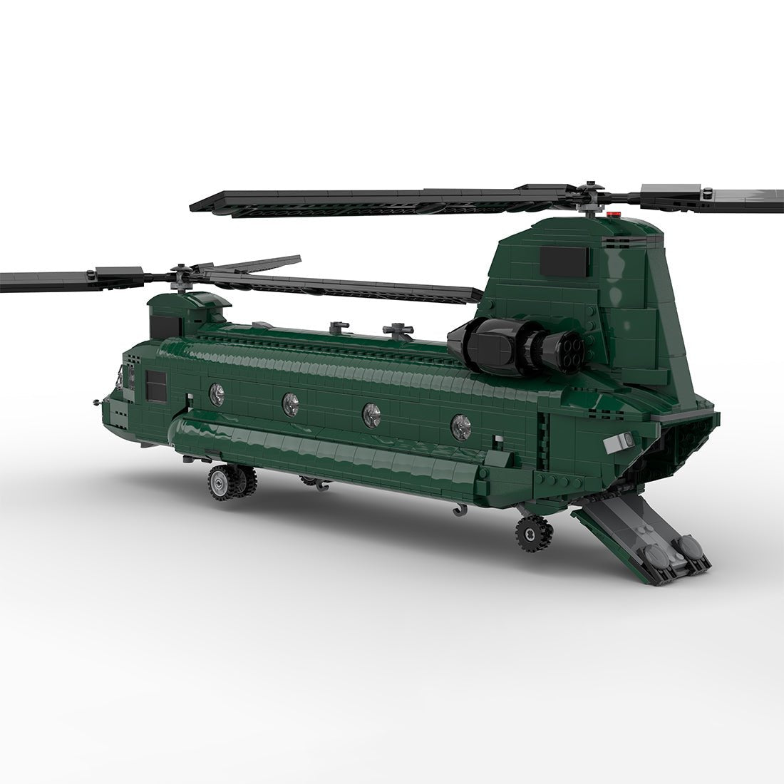 MOC - 24312 Boeing CH - 47 F Chinook Klemmbausteine - LesDiy - Klemmbausteine