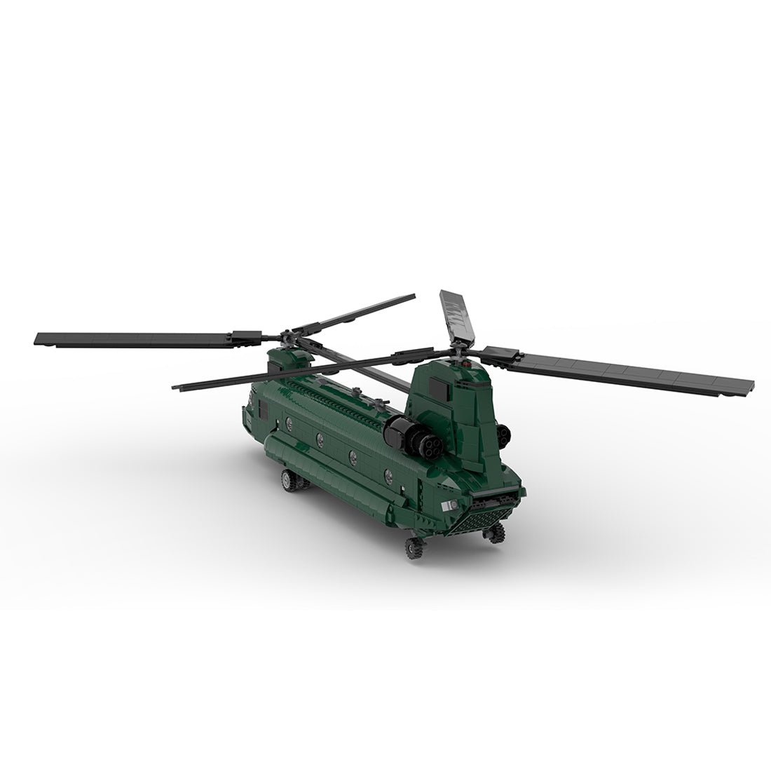 MOC - 24312 Boeing CH - 47 F Chinook Klemmbausteine - LesDiy - Klemmbausteine