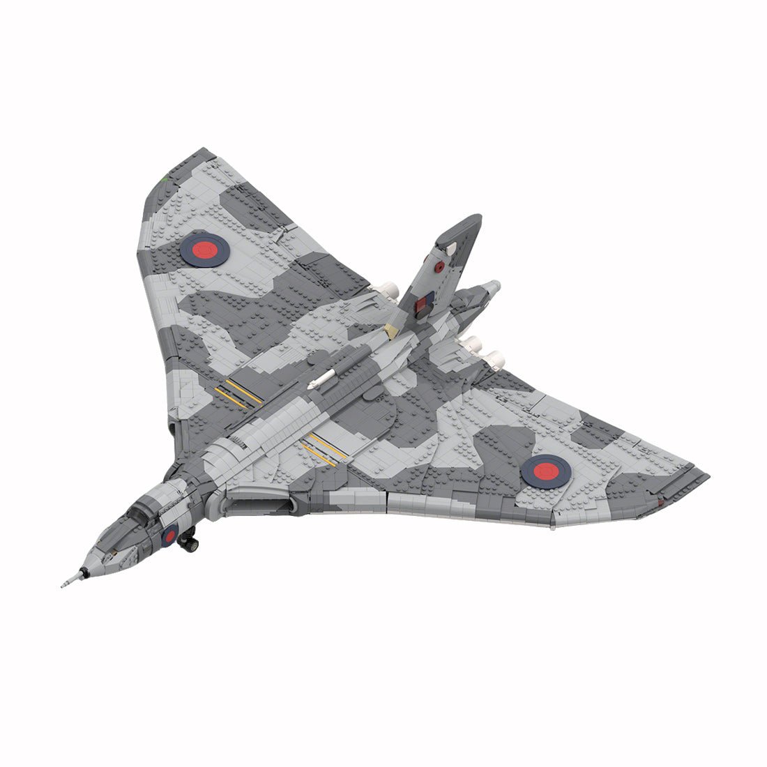 MOC - 244945 Avro Vulcan Klemmbausteine - LesDiy - Klemmbausteine