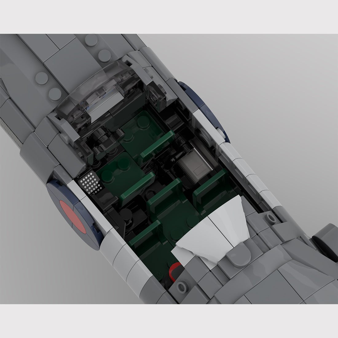 MOC - 244945 Avro Vulcan Klemmbausteine - LesDiy - Klemmbausteine