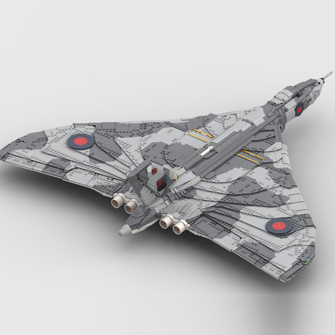 MOC - 244945 Avro Vulcan Klemmbausteine - LesDiy - Klemmbausteine