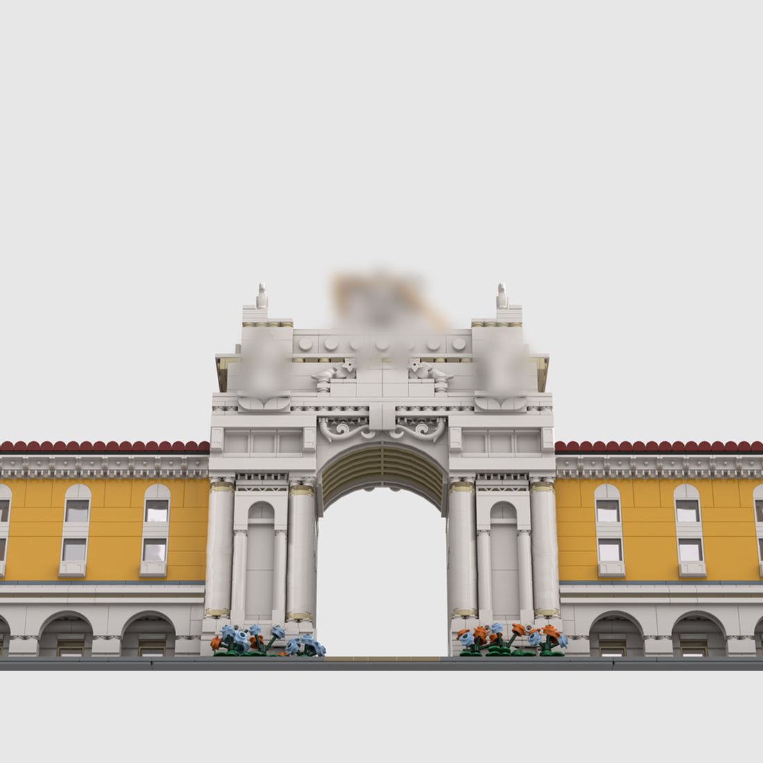 MOC-255860 Siegestor Klemmbausteine-LesDiy-Klemmbausteine
