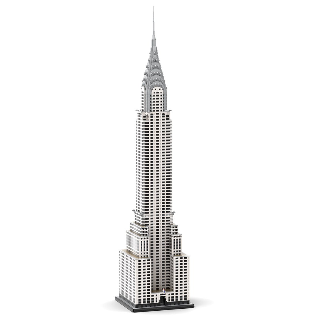 MOC - 256614 - Chrysler Building - 1/200 scale Klemmbausteine - LesDiy - Klemmbausteine