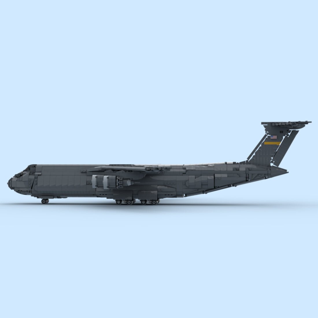 MOC-259332 Lockheed C-5 Galaxy Klemmbausteine-LesDiy-Klemmbausteine