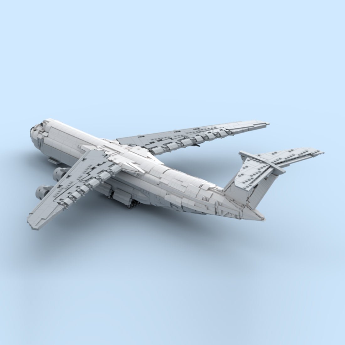 MOC-263691 alte USAF-Lackierung Lockheed C-5 Galaxy Klemmbausteine-LesDiy-Klemmbausteine