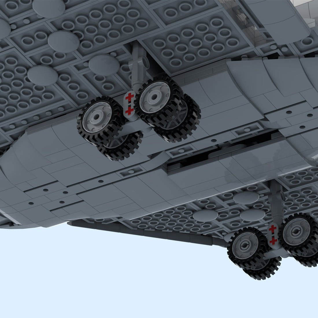MOC-265942 Il-62 – Aeroflot Klemmbausteine-LesDiy-Klemmbausteine