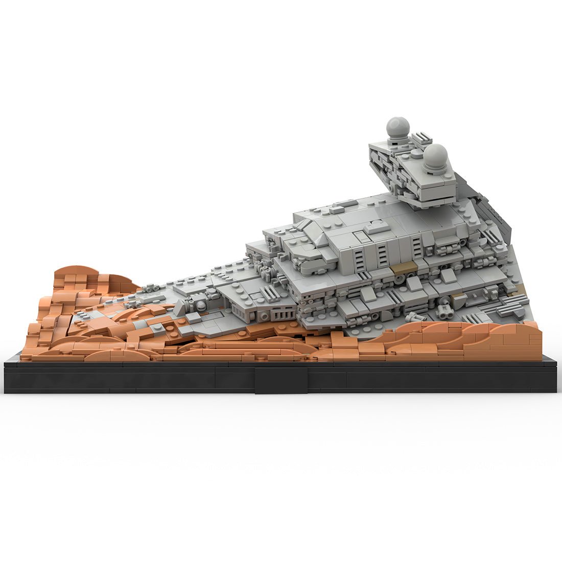 MOC-268950 ISD Inflictor | Wreckage of Jakku Klemmbausteine-LesDiy-Klemmbausteine